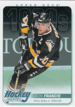 #HH60 Ron Francis - Pittsburgh Penguins - 2011-15 Upper Deck - Hockey Heroes