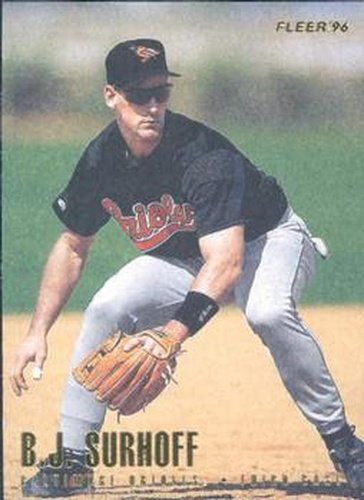 #U8 B.J. Surhoff - Baltimore Orioles - 1996 Fleer Update Baseball