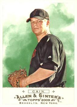 #8 Matt Cain - San Francisco Giants - 2009 Topps Allen & Ginter Baseball
