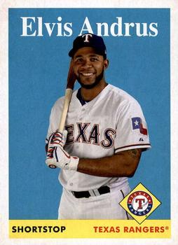 #8 Elvis Andrus - Texas Rangers - 2019 Topps Archives Baseball