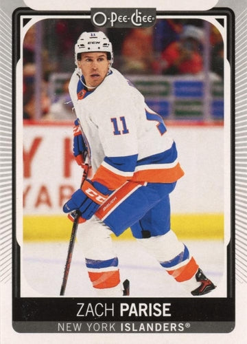 #608 Zach Parise - New York Islanders - 2021-22 O-Pee-Chee Hockey