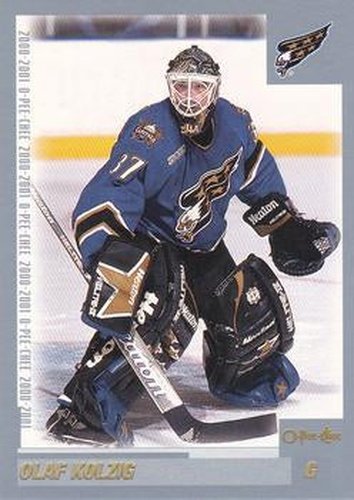 #8 Olaf Kolzig - Washington Capitals - 2000-01 O-Pee-Chee Hockey