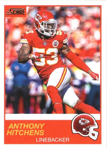 #8 Anthony Hitchens - Kansas City Chiefs - 2019 Score Football