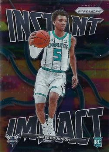 #8 James Bouknight - Charlotte Hornets - 2021-22 Panini Prizm - Instant Impact Basketball