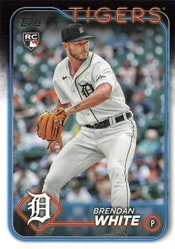 #8 Brendan White - Detroit Tigers - 2024 Topps Baseball