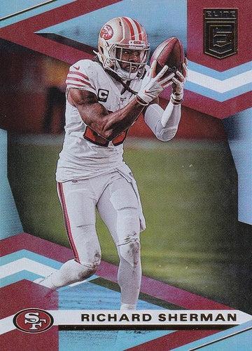 #8 Richard Sherman - San Francisco 49ers - 2020 Donruss Elite Football