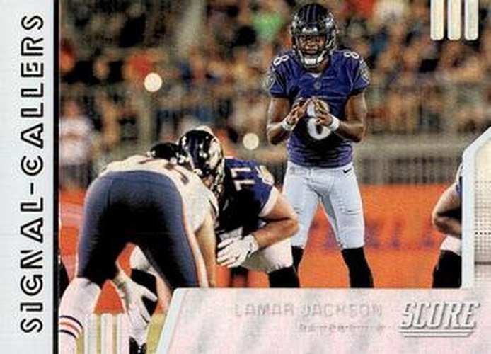 #SC-8 Lamar Jackson - Baltimore Ravens - 2019 Score - Signal-Callers Football