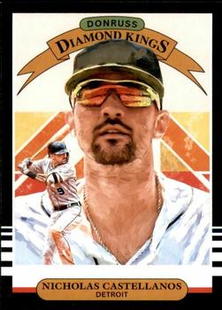 #8 Nicholas Castellanos - Detroit Tigers - 2019 Donruss Baseball