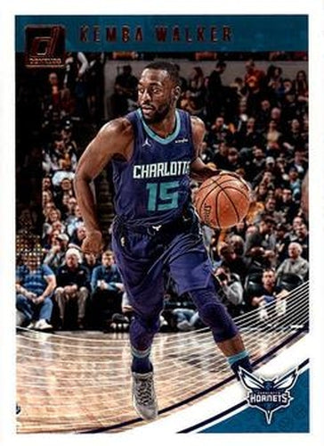 #8 Kemba Walker - Charlotte Hornets - 2018-19 Donruss Basketball