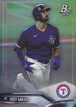 #8 Joey Gallo - Texas Rangers - 2021 Bowman Platinum Baseball