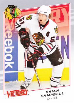 #258 Brian Campbell - Chicago Blackhawks - 2008-09 Upper Deck Victory Hockey