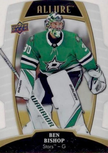 #8 Ben Bishop - Dallas Stars - 2019-20 Upper Deck Allure - White Rainbow Hockey
