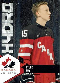 #H-8 Tyler Soy - Canada - 2015 Upper Deck Team Canada Juniors - Hydro Hockey