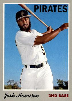 #8 Josh Harrison - Pittsburgh Pirates - 2019 Topps Heritage Baseball