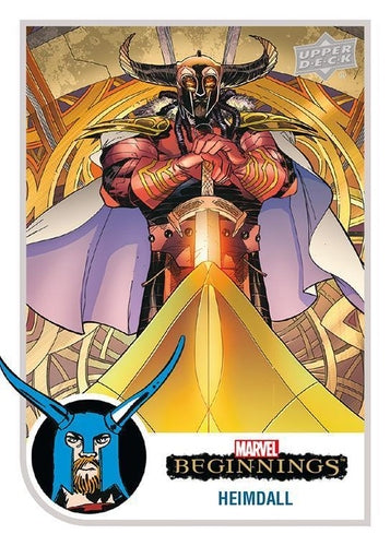 #8 Heimdall - 2022 Upper Deck Marvel Beginnings