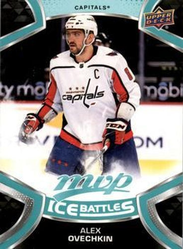 #8 Alex Ovechkin - Washington Capitals - 2021-22 Upper Deck MVP - Ice Battles Hockey