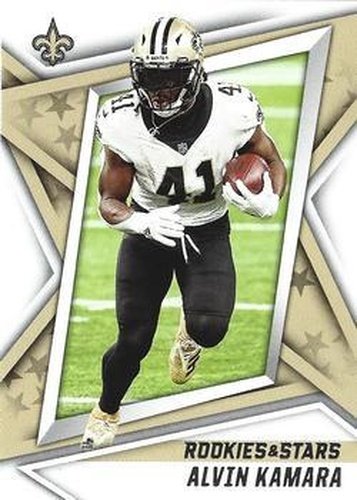 #8 Alvin Kamara - New Orleans Saints - 2021 Panini Rookies & Stars Football