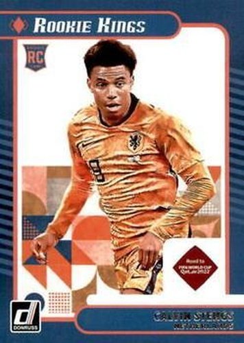 #8 Calvin Stengs - Netherlands - 2021-22 Donruss Road to FIFA World Cup Qatar 2022 - Rookie Kings Soccer