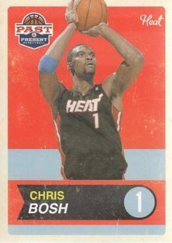 #8 Chris Bosh - Miami Heat - 2011-12 Panini Past & Present Basketball