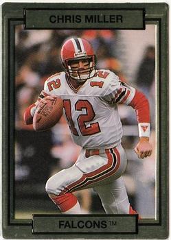#8 Chris Miller - Atlanta Falcons - 1990 Action Packed Football