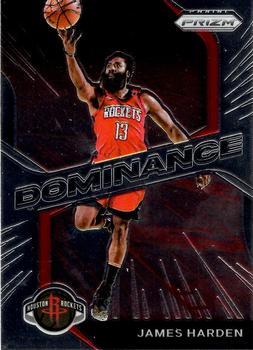 #8 James Harden - Houston Rockets - 2020-21 Panini Prizm - Dominance Basketball