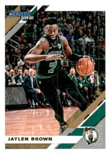 #8 Jaylen Brown - Boston Celtics - 2019-20 Donruss Basketball