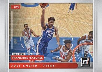 #8 Joel Embiid - Philadelphia 76ers - 2021-22 Donruss - Franchise Features Basketball