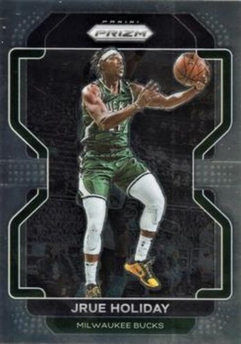 #8 Jrue Holiday - Milwaukee Bucks - 2021-22 Panini Prizm Basketball