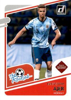 #8 Kristoffer Ajer - Norway - 2021-22 Donruss Road to FIFA World Cup Qatar 2022 - The Rookies Soccer