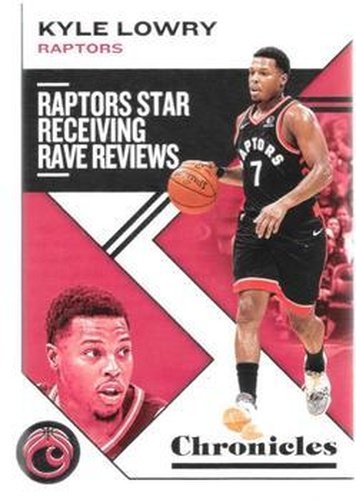 #8 Kyle Lowry - Toronto Raptors - 2019-20 Panini Chronicles Basketball