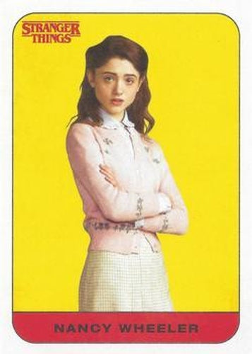 #8 Nancy Wheeler - 2018 Topps Stranger Things - Character Stickers