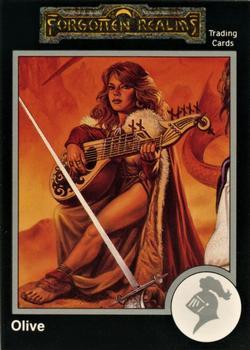 #8 Olive Ruskettle - 1991 TSR Advanced Dungeons & Dragons - Silver