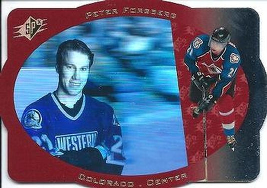 #8 Peter Forsberg - Colorado Avalanche - 1996-97 SPx Hockey
