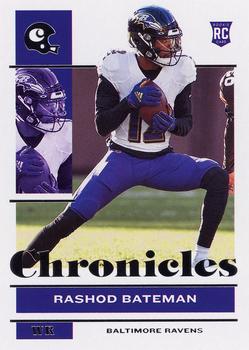 #8 Rashod Bateman - Baltimore Ravens - 2021 Panini Chronicles Football