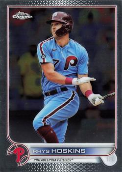 #8 Rhys Hoskins - Philadelphia Phillies - 2022 Topps Chrome Baseball