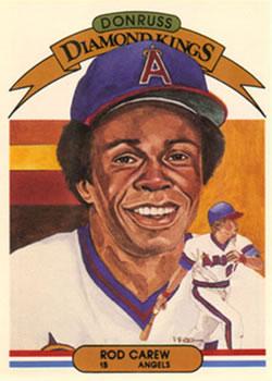 #8 Rod Carew - California Angels - 1982 Donruss Baseball