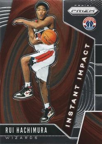 #8 Rui Hachimura - Washington Wizards - 2019-20 Panini Prizm - Instant Impact Basketball