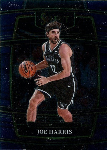 #8 Joe Harris - Brooklyn Nets - 2021-22 Panini Select - Blue Basketball