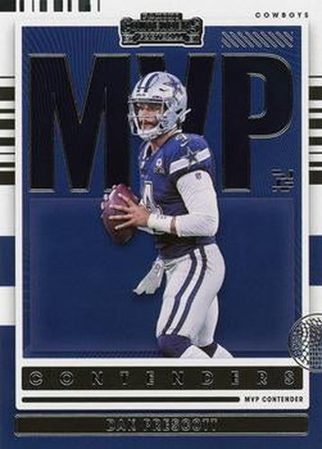#MVP-DPR Dak Prescott - Dallas Cowboys - 2021 Panini Contenders - MVP Contenders Football