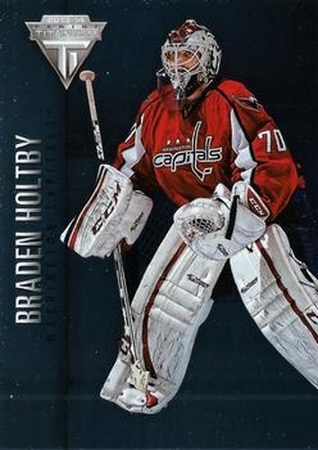 #8 Braden Holtby - Washington Capitals - 2013-14 Panini Titanium Hockey