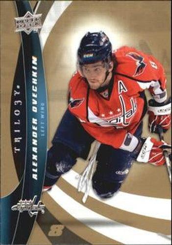 #8 Alexander Ovechkin - Washington Capitals - 2009-10 Upper Deck Trilogy Hockey