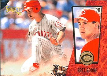 #8 Bret Boone - Cincinnati Reds - 1995 Select Baseball