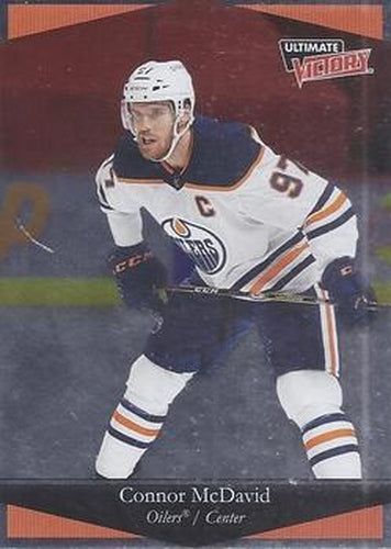 #UV-8 Connor McDavid - Edmonton Oilers - 2020-21 Upper Deck - Ultimate Victory Hockey