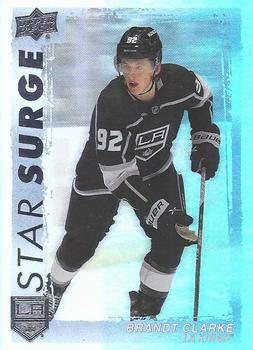 #SS-8 Brandt Clarke - Los Angeles Kings - 2023-24 Upper Deck - Star Surge Hockey