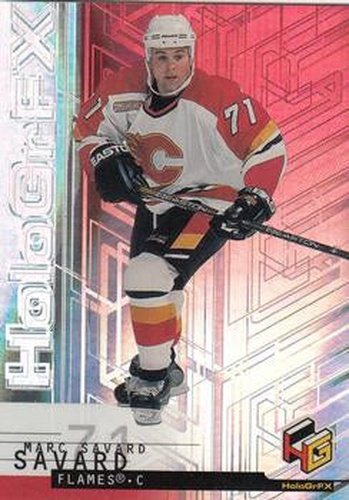 #8 Marc Savard - Calgary Flames - 1999-00 Upper Deck HoloGrFX Hockey