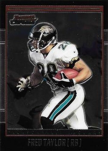 #8 Fred Taylor - Jacksonville Jaguars - 2001 Bowman Chrome Football