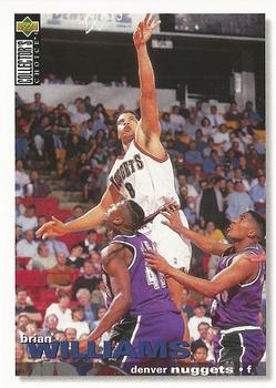 #8 Brian Williams - Denver Nuggets - 1995-96 Collector's Choice Basketball