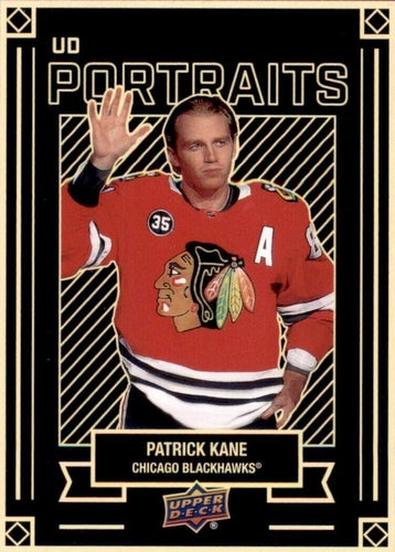 #P-8 Patrick Kane - Chicago Blackhawks - 2022-23 Upper Deck - UD Portraits Hockey