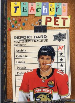 #TP-8 Matthew Tkachuk - Florida Panthers - 2023-24 Upper Deck - Teacher's Pet Hockey