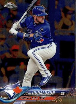 #8 Josh Donaldson - Toronto Blue Jays - 2018 Topps Chrome Baseball